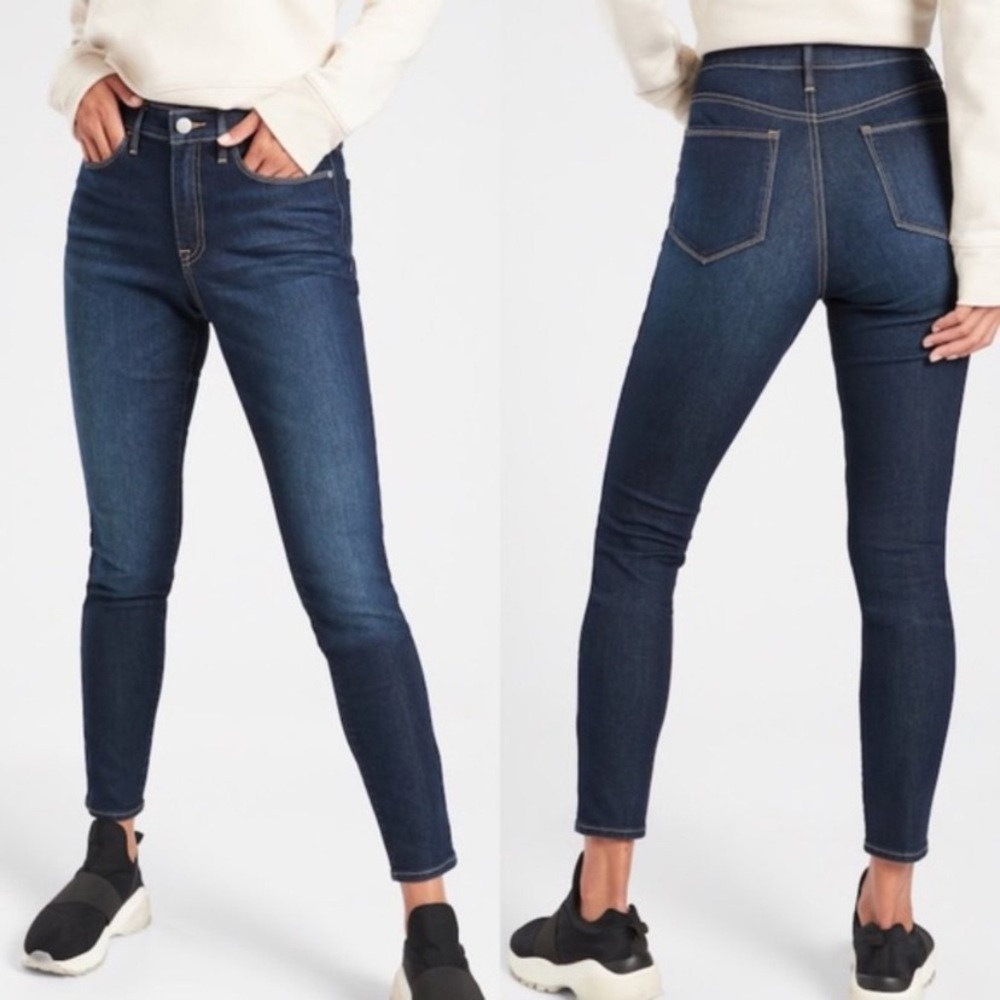 Athleta Sculptek Ultra Skinny Jeans size 10P